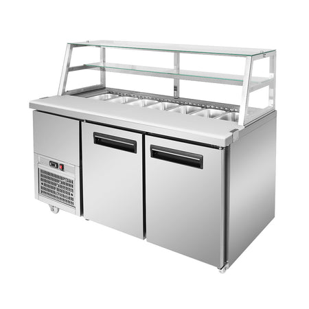 Thermaster SCB/15 Two Door Deluxe Cold Bain Marie 550L - product view 1
