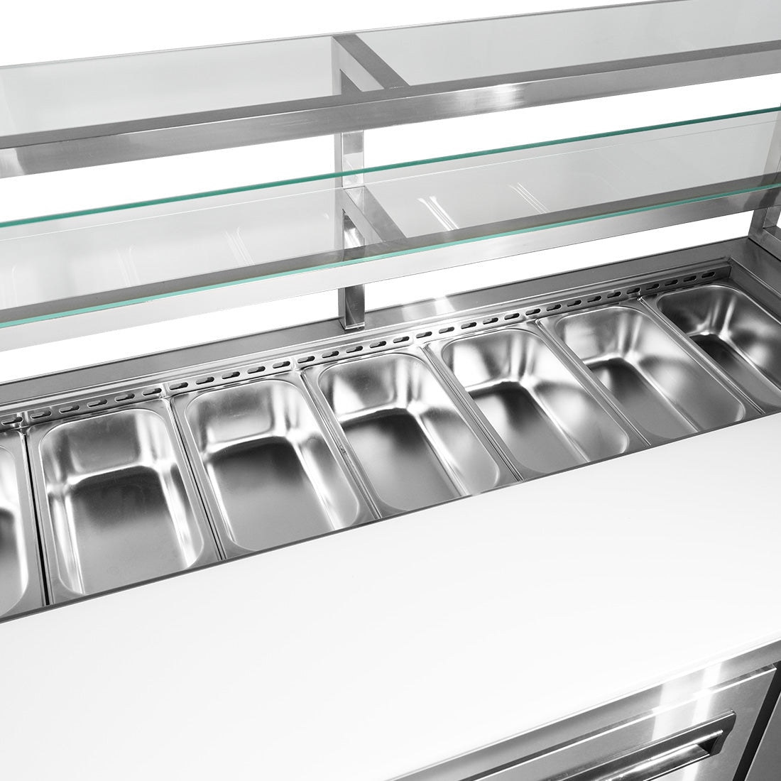 Thermaster SCB/15 Two Door Deluxe Cold Bain Marie 550L - Commercial Kitchen Appliances