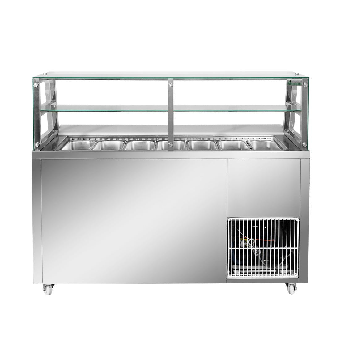 Thermaster SCB/15 Two Door Deluxe Cold Bain Marie 550L - Commercial Kitchen Appliances