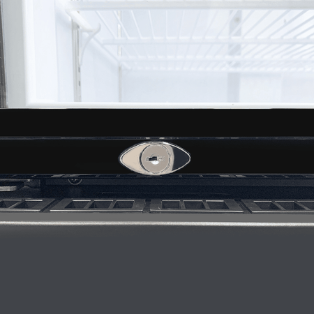 Thermaster Single Glass Door Colourbond Upright Drink Fridge LG - 370BP - Commercial Kitchen Appliances