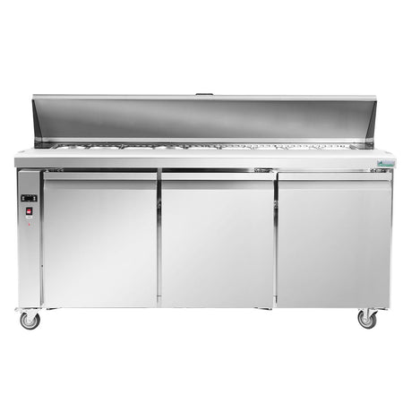 Thermaster SLB180 Three Door Sandwich Bar 1800mm 390L - Commercial Kitchen Appliances