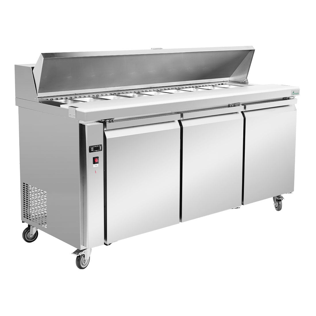Thermaster SLB180 Three Door Sandwich Bar 1800mm 390L - Commercial Kitchen Appliances
