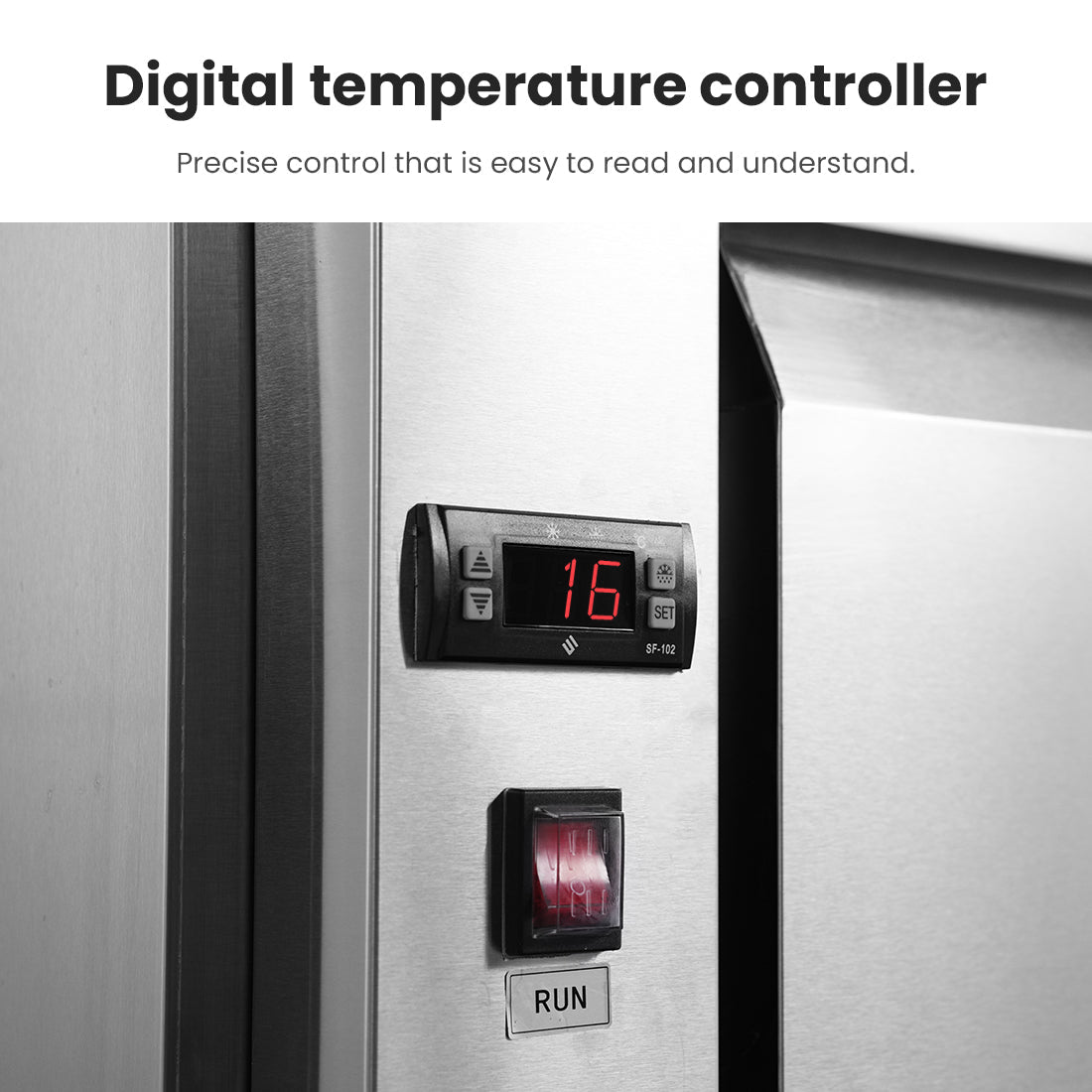 Thermaster SLB180 Three Door Sandwich Bar 1800mm 390L - Commercial Kitchen Appliances