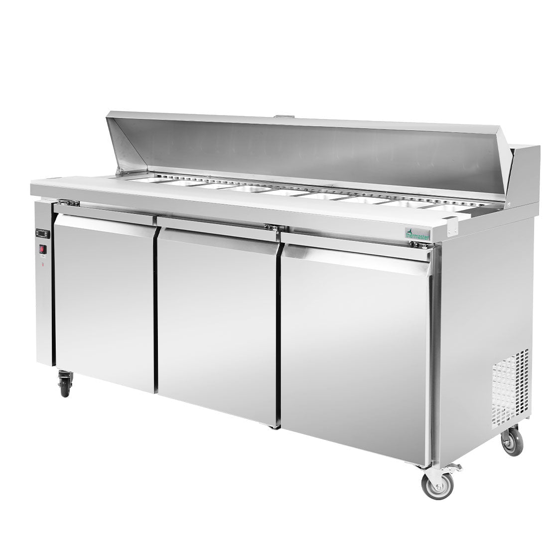 Thermaster SLB180 Three Door Sandwich Bar 1800mm 390L - Commercial Kitchen Appliances