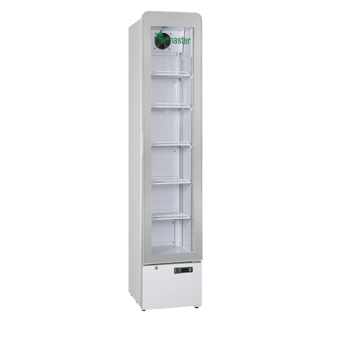 Thermaster Slimfit Upright Glass Door Beverage Fridge LG166FA - Commercial Kitchen Appliances