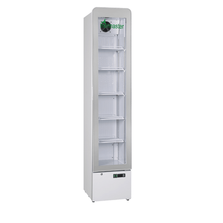 Thermaster Slimfit Upright Glass Door Beverage Fridge LG166FA - Commercial Kitchen Appliances