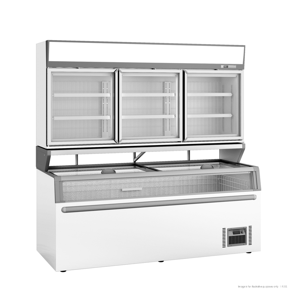 Thermaster Supermarket Combined Freezer ZCDTD210 - Commercial Kitchen Appliances