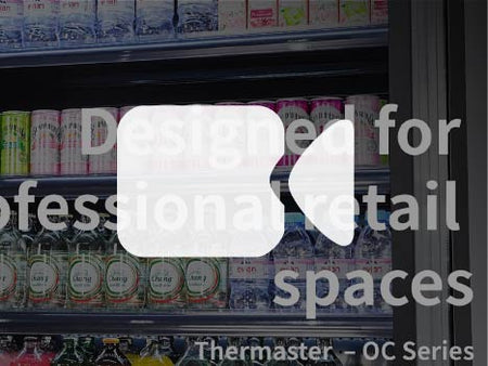 Thermaster Supermarket Open Beverage Display 915 Wide OC-915 - Commercial Kitchen Appliances
