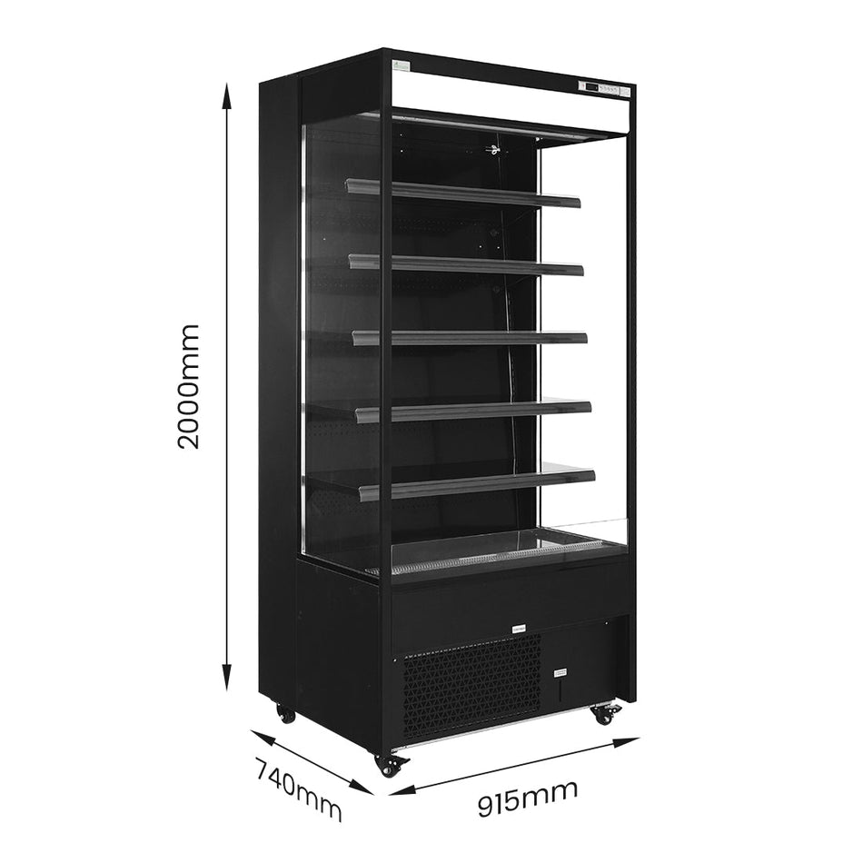 Thermaster Supermarket Open Beverage Display OC - 915B - Commercial Kitchen Appliances