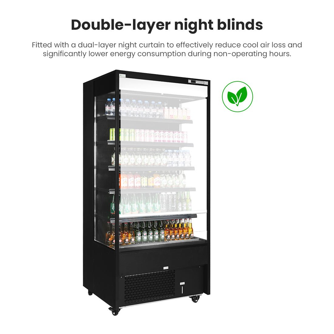 Thermaster Supermarket Open Beverage Display OC - 915B - Commercial Kitchen Appliances