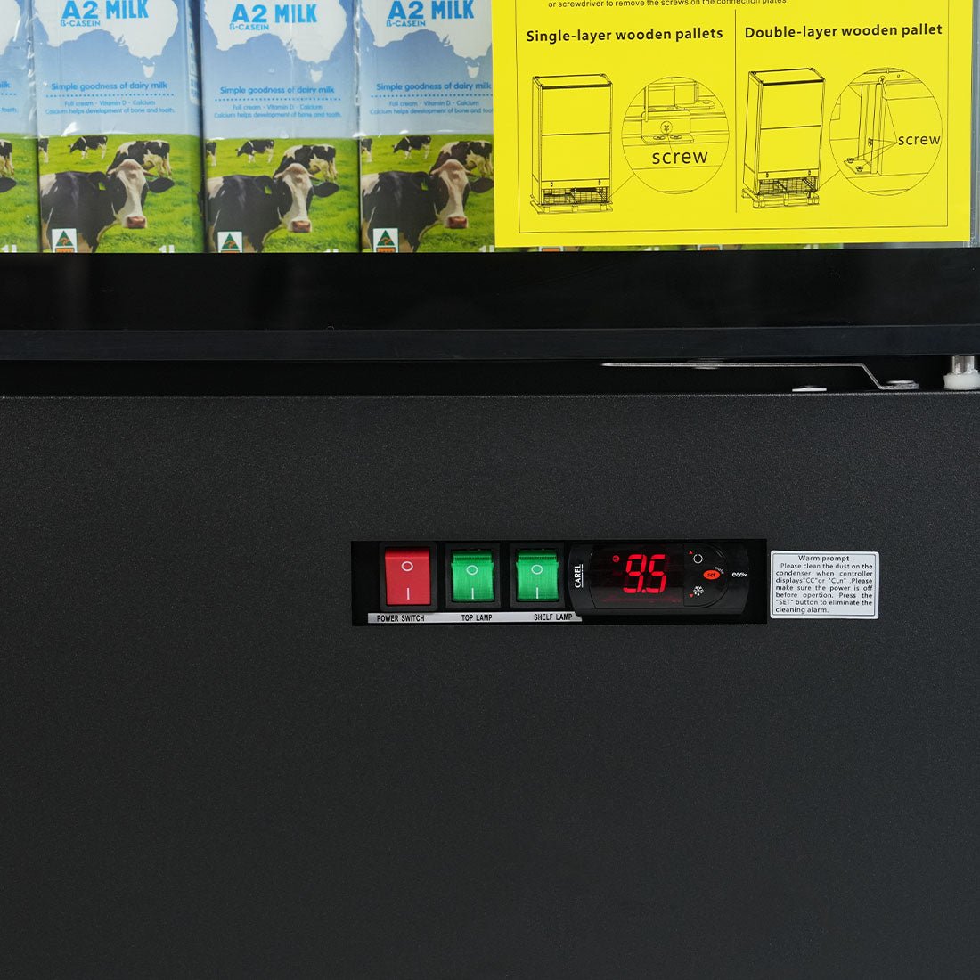Thermaster Supermarket Panorama 2 Door Chiller Display DC - 125B - Commercial Kitchen Appliances