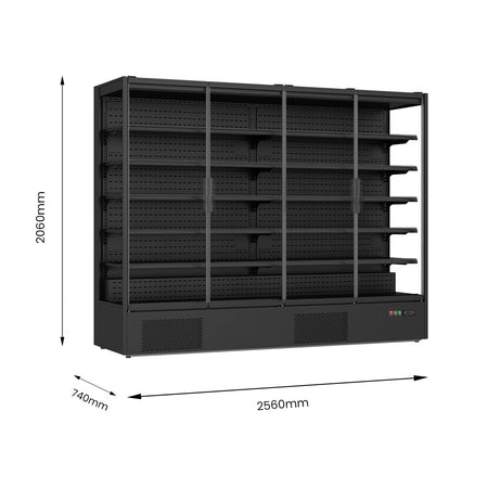 Thermaster Supermarket Panorama 4 Door Chiller Display DC - 250B - Commercial Kitchen Appliances