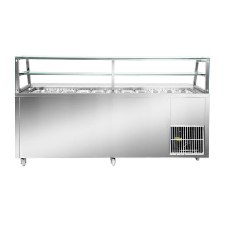Thermaster Three Door Deluxe Sandwich Bar SCB/21 - Commercial Kitchen Appliances