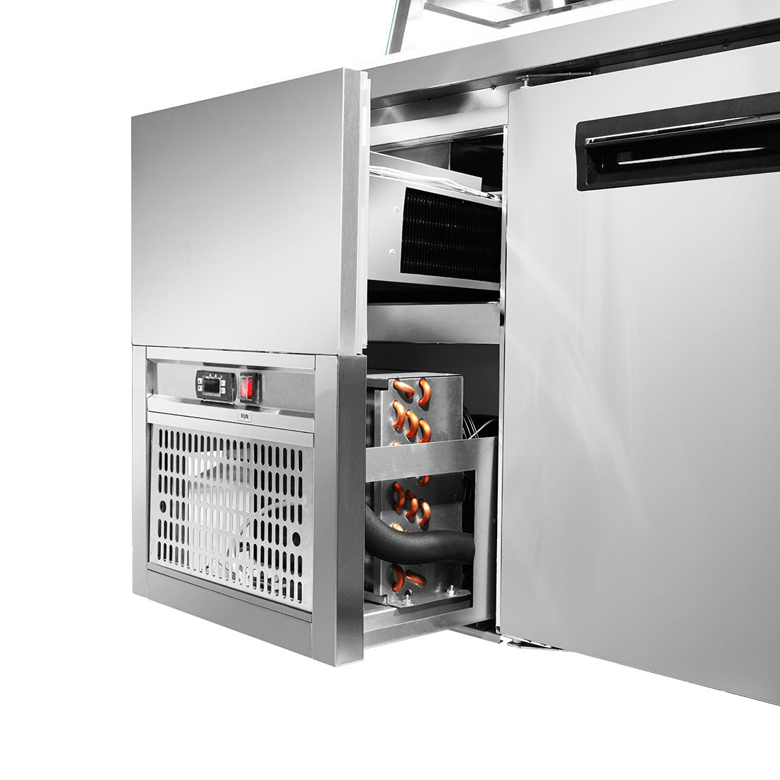 Thermaster Three Door Deluxe Sandwich Bar SCB/21 - Commercial Kitchen Appliances