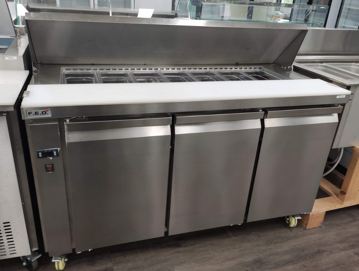 Thermaster Three Door Sandwich Bar SLB150 - Commercial Kitchen Appliances