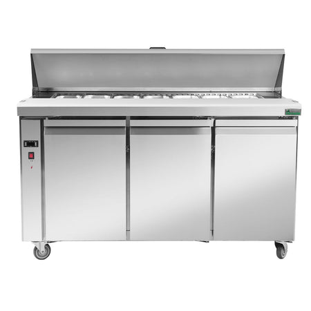 Thermaster Three Door Sandwich Bar SLB150 - Commercial Kitchen Appliances