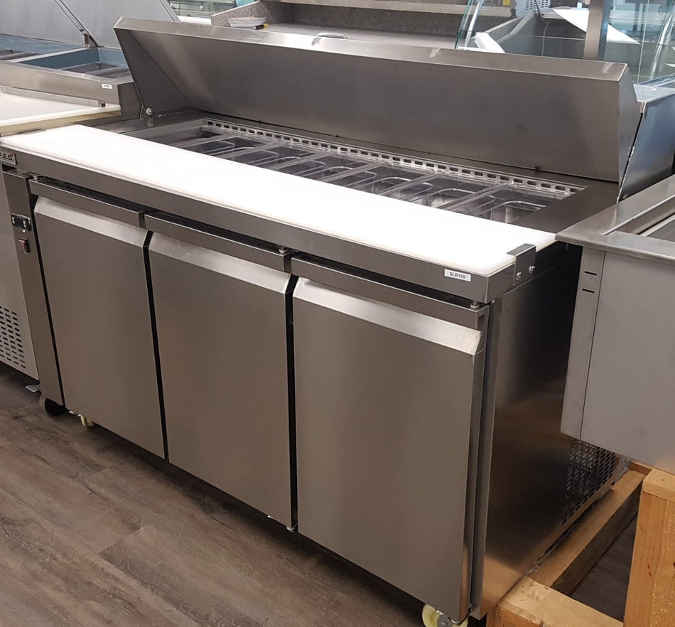 Thermaster Three Door Sandwich Bar SLB150 - Commercial Kitchen Appliances