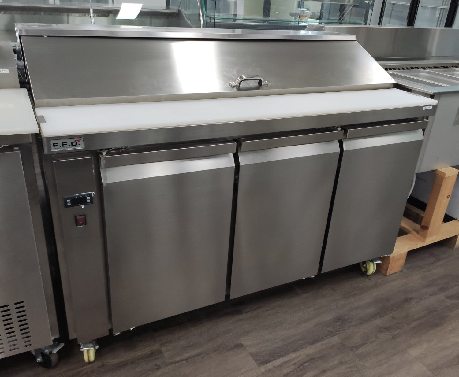 Thermaster Three Door Sandwich Bar SLB150 - Commercial Kitchen Appliances