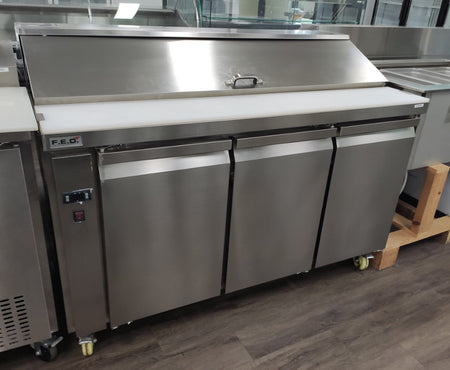 Thermaster Three Door Sandwich Bar SLB150 - Commercial Kitchen Appliances