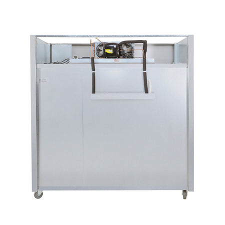 Thermaster Three Door Stainless Steel Upright Storage Freezer SUF1500 - Commercial Kitchen Appliances