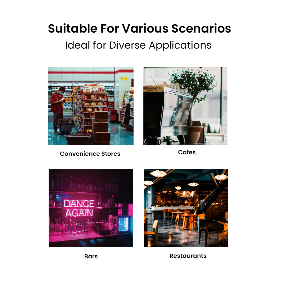 Thermaster Three Glass Door Colourbond Upright Drink Fridge LG - 1203BP - Commercial Kitchen Appliances