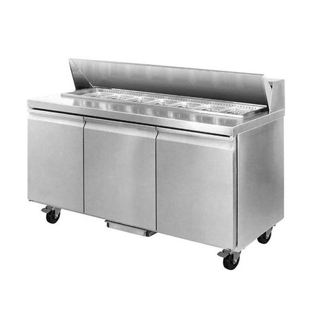 Thermaster Three Large Door Sandwich Bar SLB180 - Commercial Kitchen Appliances