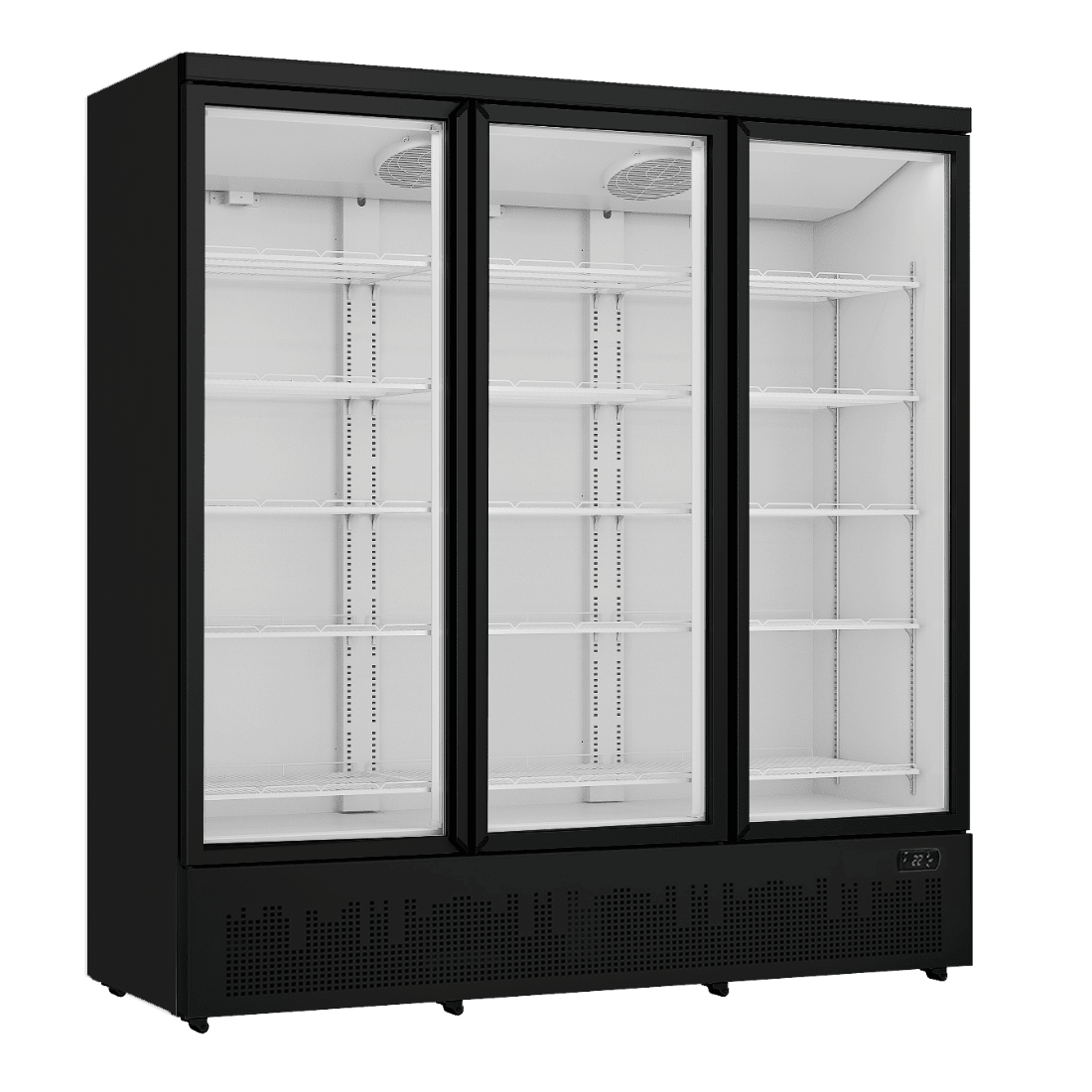 Thermaster Triple Door Supermarket Fridge LG-1500BGBM - Commercial Kitchen Appliances