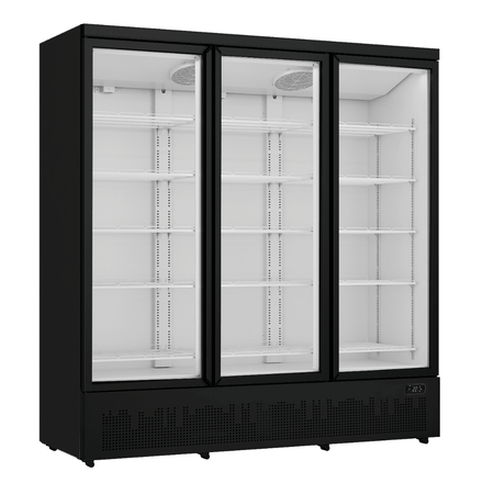 Thermaster Triple Door Supermarket Fridge LG-1500BGBM - Commercial Kitchen Appliances