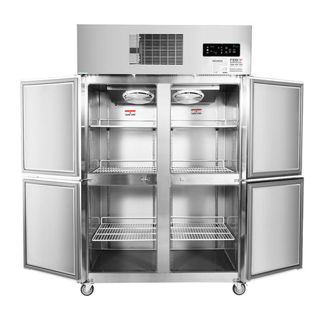 Thermaster Tropical 4 X ½ Door SS Freezer 689L SUF1000 - Commercial Kitchen Appliances