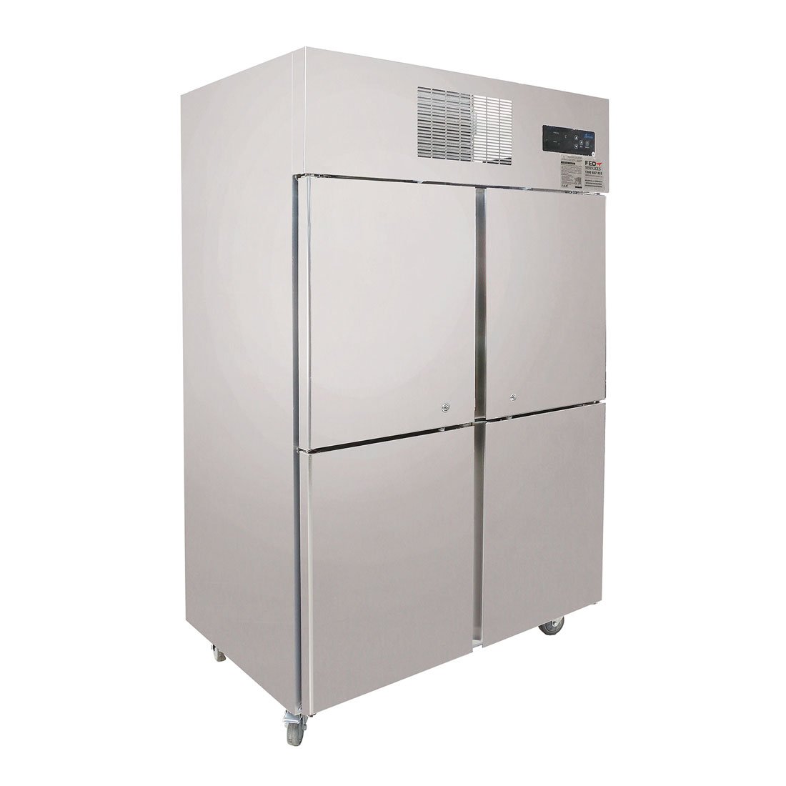 Thermaster Tropical 4 X ½ Door Ss Fridge 689L SUC1000 - Commercial Kitchen Appliances