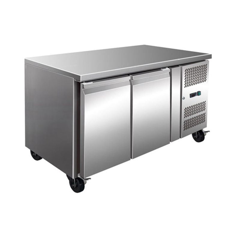 Thermaster Tropicalised 2 Door Gastronorm Bench Freezer GN2100BT - Commercial Kitchen Appliances