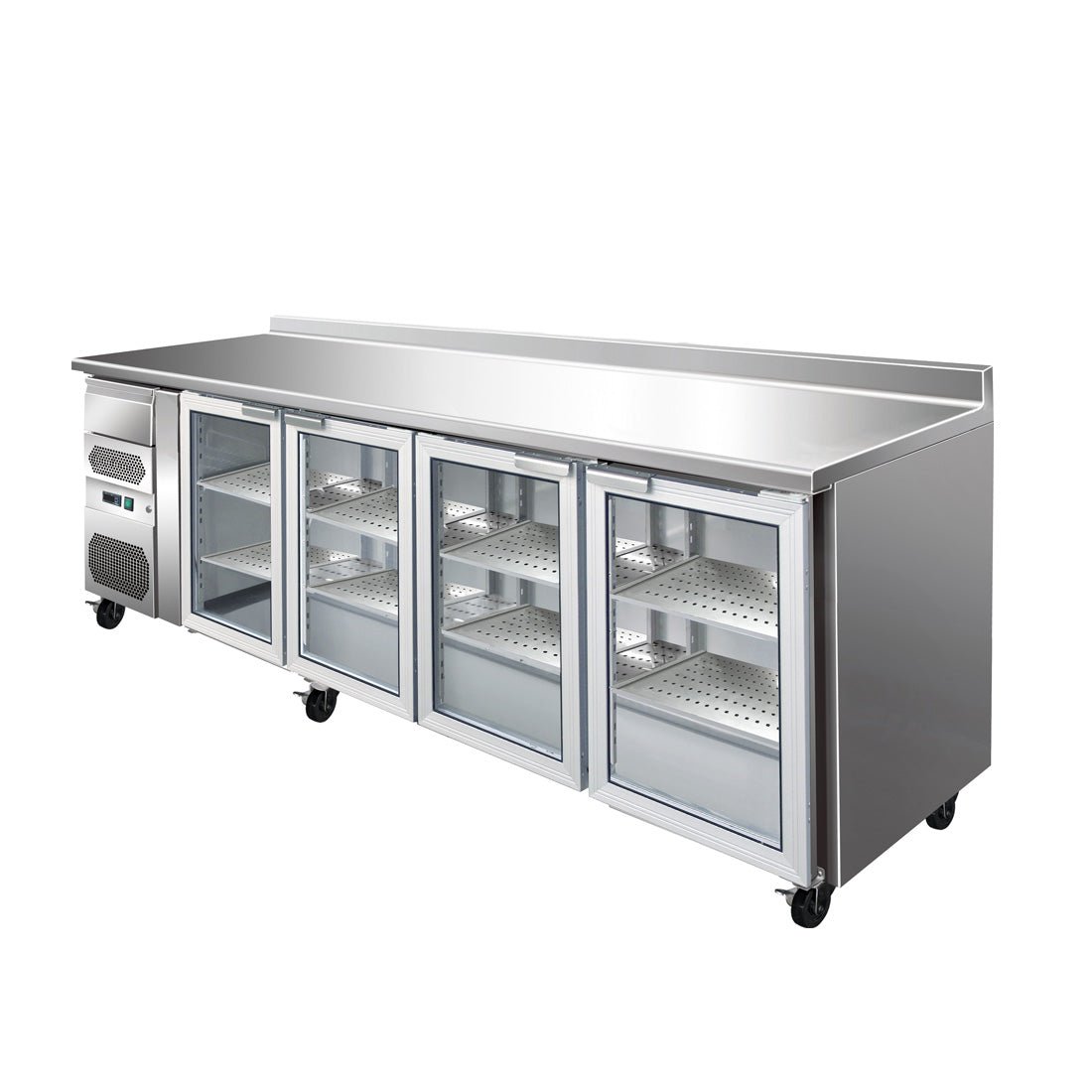 Thermaster Tropicalised Four Door Bar Fridge CM25G - Commercial Kitchen Appliances
