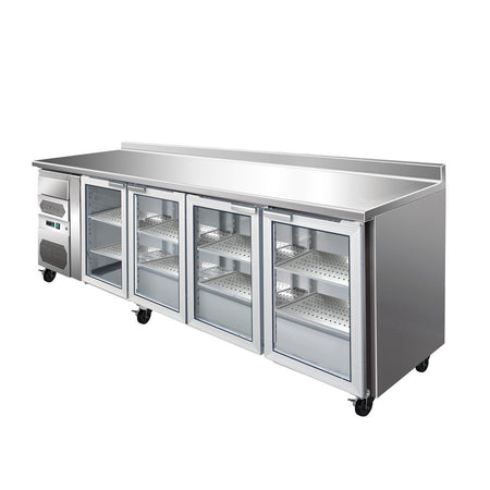 Thermaster Tropicalised Four Door Bar Fridge CM25G - Commercial Kitchen Appliances