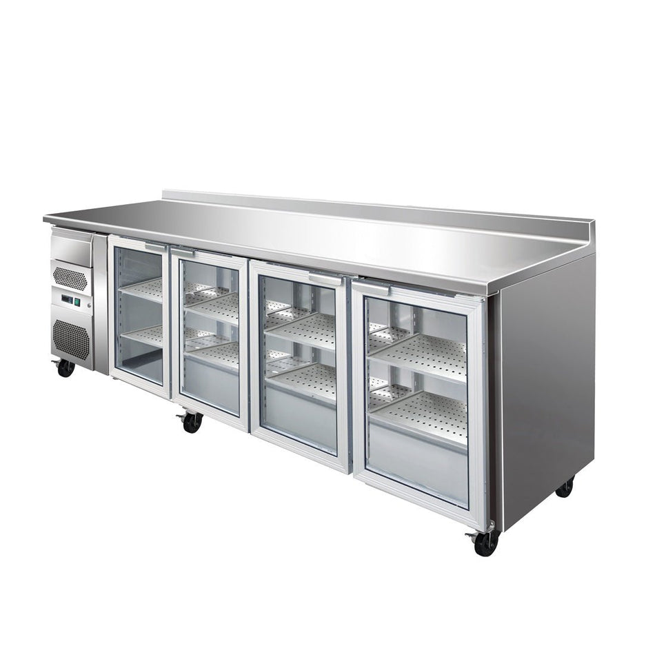 Thermaster Tropicalised Four Door Bar Fridge CM25G - Commercial Kitchen Appliances