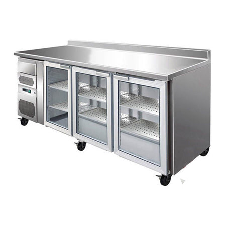 Thermaster Tropicalised Three Door Bar Fridge CM20G - Commercial Kitchen Appliances