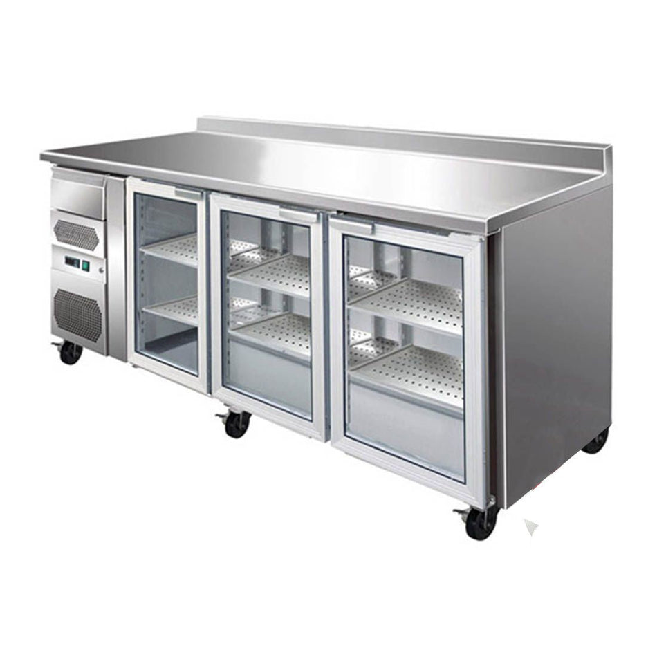 Thermaster Tropicalised Three Door Bar Fridge CM20G - Commercial Kitchen Appliances