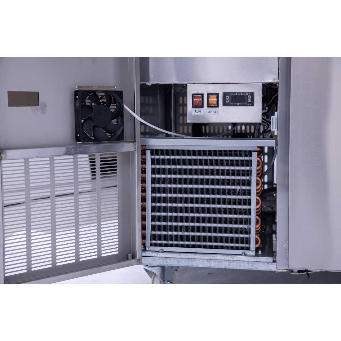 Thermaster Two Door Cold Bench Salad Station 5x1/1 GN Pans PG180FA - XB - Commercial Kitchen Appliances