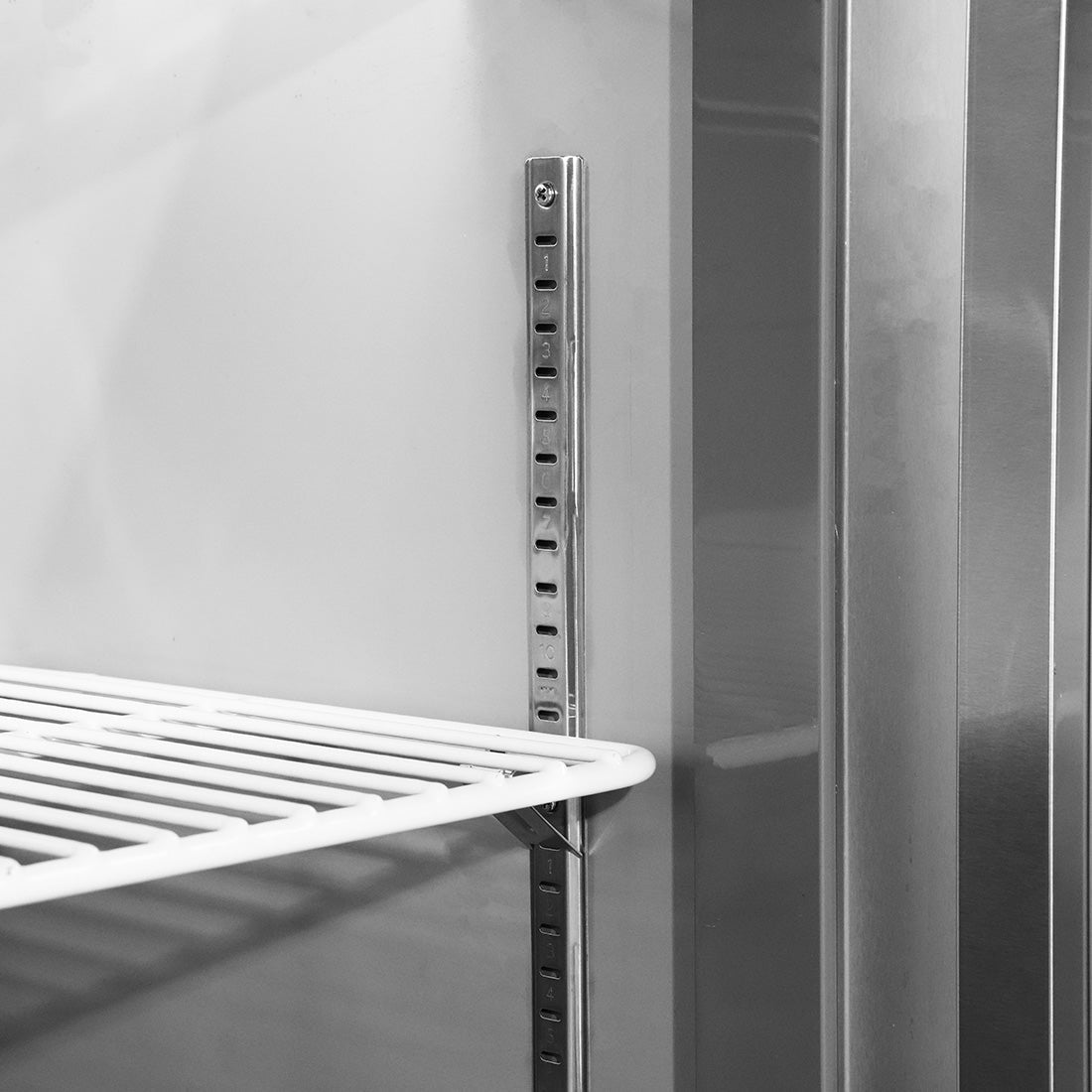 Thermaster Two Door Cold Bench Salad Station 6x1/1 GN Pans PG210FA - XB - Commercial Kitchen Appliances