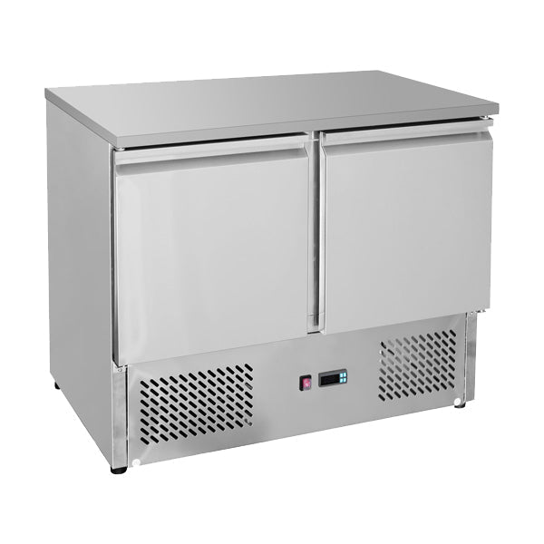 Thermaster Two Door Compact Workbench Fridge GNS900B - Commercial Kitchen Appliances