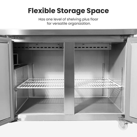 Thermaster Two Door Deluxe Sandwich Bar SCB/15 - Commercial Kitchen Appliances