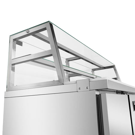 Thermaster Two Large Door Deluxe Sandwich Bar SCB/18 - Commercial Kitchen Appliances