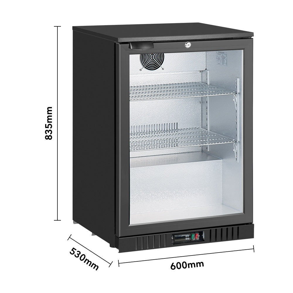 Thermaster Under Bench Single Door Bar Cooler 92L LG-138HC - Commercial Kitchen Appliances