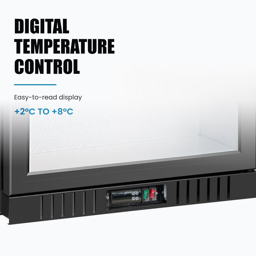 Thermaster Under Bench Single Door Bar Cooler 92L LG-138HC - Commercial Kitchen Appliances