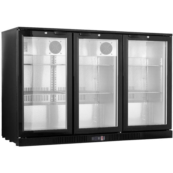Thermaster Under Bench Three Door Bar Cooler 293L LG - 330HC - Commercial Kitchen Appliances
