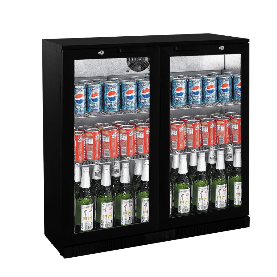 Thermaster Under Bench Two Door Bar Cooler 188L LG - 208HC - Commercial Kitchen Appliances