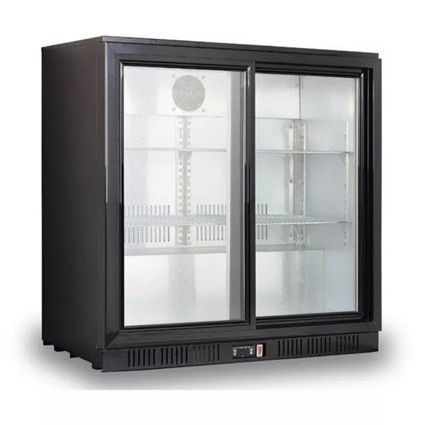 Thermaster Under Bench Two Sliding Door Bar Cooler 188L LG - 208SC - Commercial Kitchen Appliances