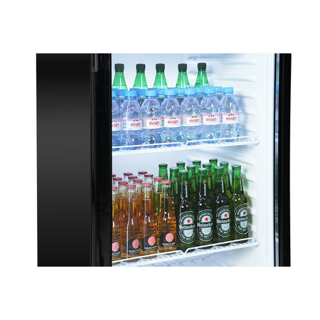 Thermaster Upright Glass Door Beverage Fridge - SDC - 343B - Commercial Kitchen Appliances