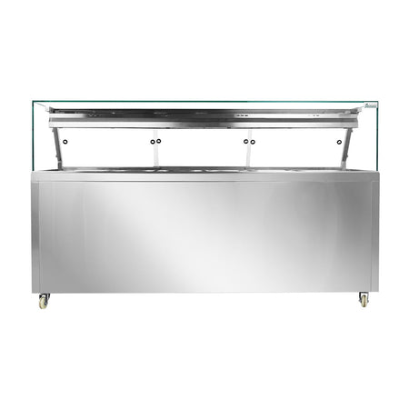 Thermaster Wet and Dry Bain Marie Display 6x1/1 GN Pans PG210FE - XG - Commercial Kitchen Appliances