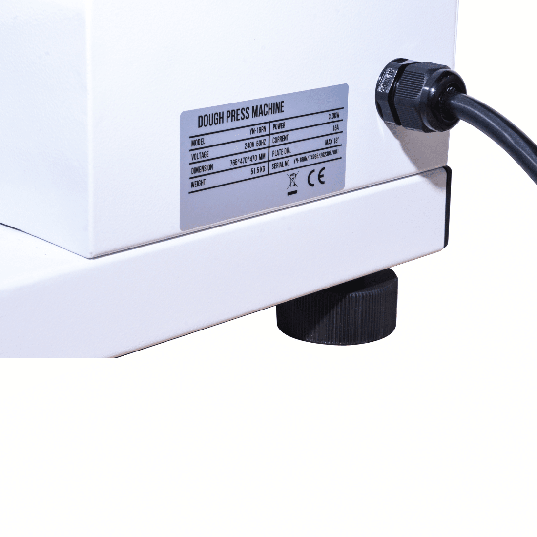 Tyron Round Dough Press – DP - 18S - Commercial Kitchen Appliances