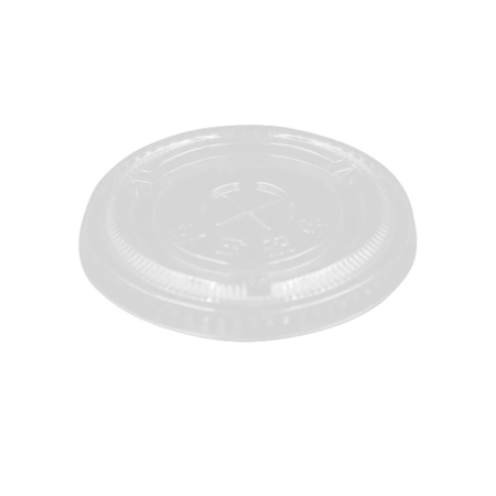 PakMax 90 mm Flat Cold Cup Lid CCFL-90C-PET-LID Carton of 1000 - supplier image 1